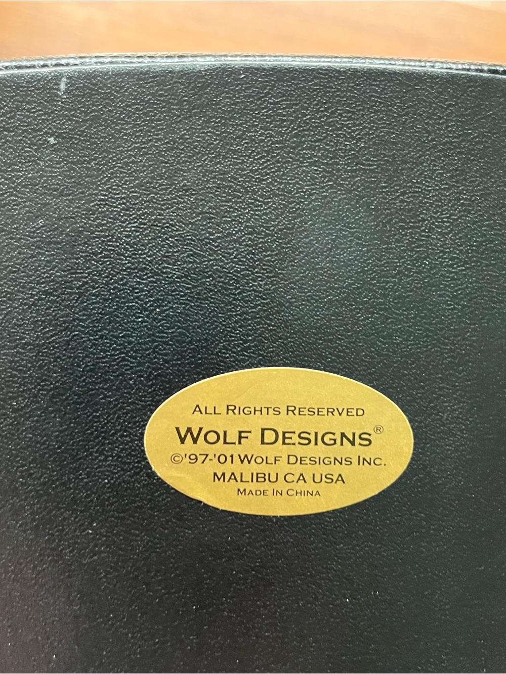 Vintage Wolf Designs Travel Jewelry Box - Picture 10 of 11